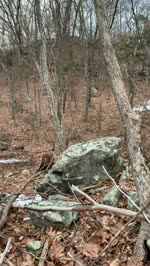 Brian Ghilliotti: Essex/Deep River, CT: Lithic Alignment System: due north/south alignment
