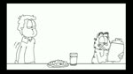 Garfield Cookies n Milk: Animation Test #  2