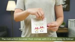 Baby Handprint & Footprint Ornament Keepsake Kit Tutorial By KeaBabies | Baby Shower Gift