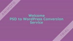 PSD to WordPress conversion services through Fantastech Solutions