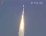 GSLV-F11 LIFTOFF & ONBOARD CAMERA VIEW