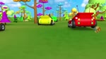Forest Animals Funny Car Race - Barn Animals Funny Activities for Kids Zoo Animals Funny Video