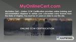 Myonlinecert ! My online cert ! Myonlinecert.com