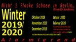 berliner winter 201- - 2020 alarmierend
