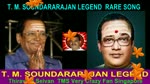 T. M. Soundararajan Legend Rare Song Vol 5