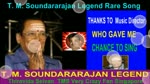 T. M. Soundararajan Legend Rare Song Vol 35