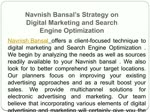 Navnish Bansal Digital Marketing and Search Engine Optimization Agency