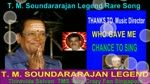 T. M. Soundararajan Legend Rare Song Vol 39