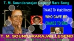 T. M. Soundararajan Legend Rare Song Vol 54