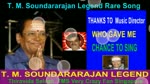 T. M. Soundararajan Legend Rare Song Vol 55