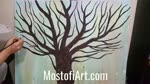 MostofiArt.com Artist Armineh Asoubar Painting on Canvas