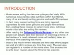 5 Tips for Writing a Good Movie Review