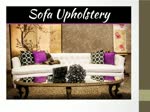 BENEFITS OF REPAIRING YOUR OLD SOFA RATHER THAN BUYING A NEW ONE