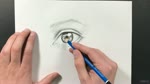 2.1 Adding the detail to your eye drawing