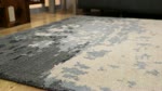 Hand Knotted Wool Area Rug Contemporary Multi color