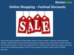Tips to make the most of Online Festive Discounts
