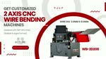 Customized 2d CNC Wire Bending Machine