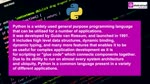 What Is Python | DataTrained