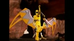 Kira Ford first morph to Yellow Ranger and action