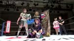 Queen's Quest (AZM, Momo Watanabe & Saya Kamitani) vs. Oedo Tai (Natsuko Tora, Ruaka & Saki Kashima) vs. Donna del Mondo (Himeka, Maika & Natsupoi)