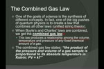 Chem 20 B.05 The Combined Gas Law
