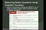 Chem 30 B.07 Balancing Redox Reactions