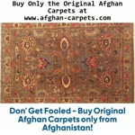Don' Get Fooled - Buy Original Afghan Carpets only from Afghanistan