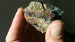 Geode raw rock apatite crystal ontario canada specimen gem emerald mica matrix