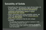 Chem 20 C.08 Solubility and Saturated Solutions