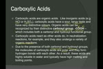 Chem 30 C.11 Carboxylic Acids, Esters, and Esterification