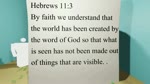 David The Modern Day Christian - Episode 1 Faith Series " Hebrews 11, What Is Faith "