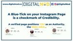 Here is the legitimate 3-Step Instagram Verification process from Digital NOD