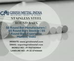 SS Round Bar Suppliers - Girish Metal India