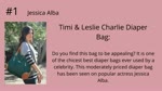  Diaper Bags Founded Use By Celebrities 