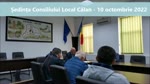 Ședința C.L. Călan - 10.10.2022