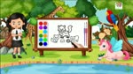Cat Drawing, painting and coloring for kids & Toddlers  Drawing Basics | creativejoykids