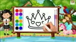 How To Draw Princess Crown Drawing Very Easy Drawings  Easy Princess Crown Drawing Popular Video 