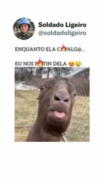 Vídeo de humor no Instagram ( página @SOLDADOLIGEIRO)