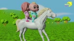 I am a Rocket Horse | Nursery Rhymes & Kids Songs | Dolphin Kids Tv