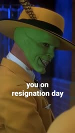 You on your resignation day #shorts #funny #comedy #memes