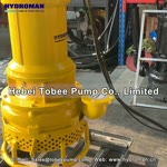 Hydroman TJQ100 Submersible Pump for Pumping Acid Sludge