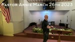 Pastor Arnie March 26th 2023
