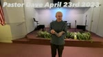 Pastor Dave April 23rd 2023