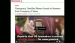 SOMETHING BIG IS COMING! POLITICIANS ARE BEING GIVEN EMERGENCY PHONES
