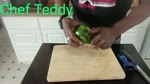 Chef Teddy Hedrington Vegetable art
