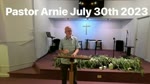 Pastor Anrie July 30th 2023