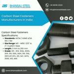 Stainless Steel Fasteners | Carbon Steel Fasteners | Mild Steel Fasteners - Shashwat Stainless Inc