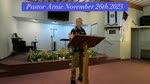 Pastor Anrie November 26th 2023