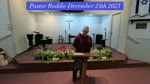 Pastor Roddie December 24th 2023