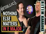 Nothing Else Matters Metallica Rhythm Karaoke Original Traffic (Rock World Music)